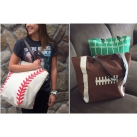 Sporty Canvas Totes Only $14