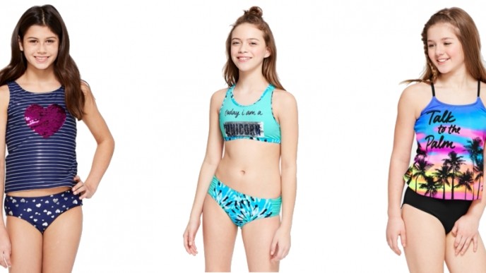 Today Only! Buy 1 Get 1 Free Swimsuits + Free Shipping @ Justice
