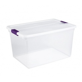 Sterilite ClearView Storage Bins $5