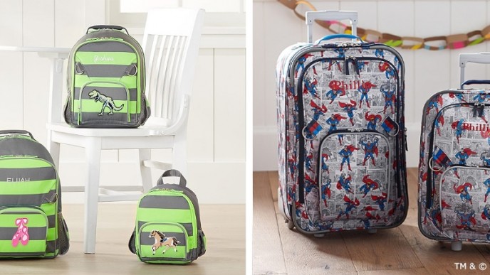 Backpacks, Luggage, & More Up To 70% Off + Free Shipping @ Pottery Barn Kids