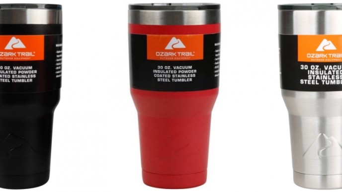 Ozark Trail 30-Ounce Vacuum-Sealed Tumbler $5 @ Walmart