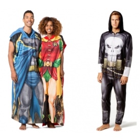 Super Hero Ponchos & Jumpsuits $5