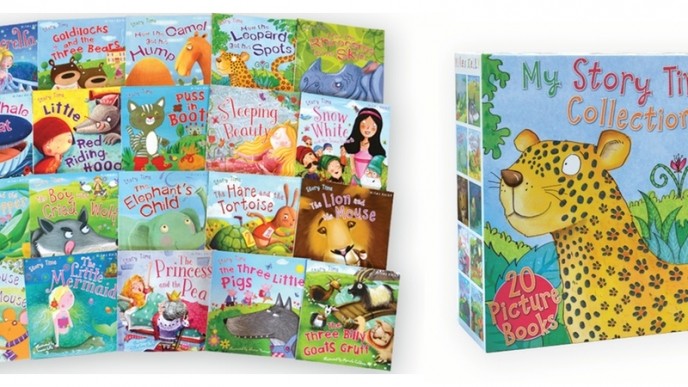 My Story Time 20 Book Boxed Set Collection Only $33 @ Groupon