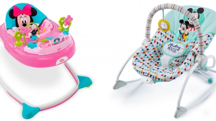 Minnie Or Mickey Walker And Rocker Bundle Only $39 @ Walmart