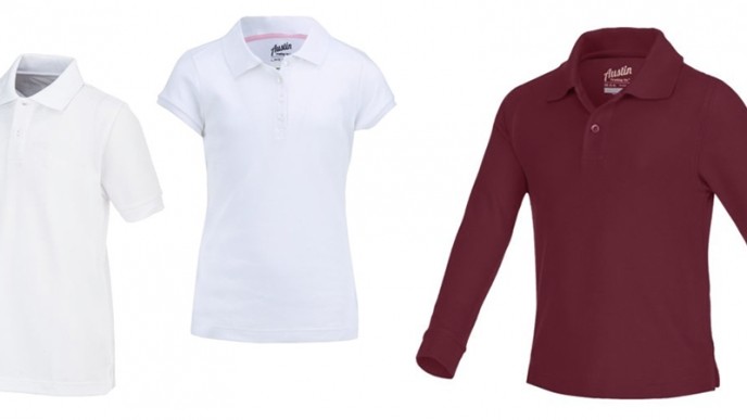 Kids Uniform Polos $2.50 Each Shipped @ Academy