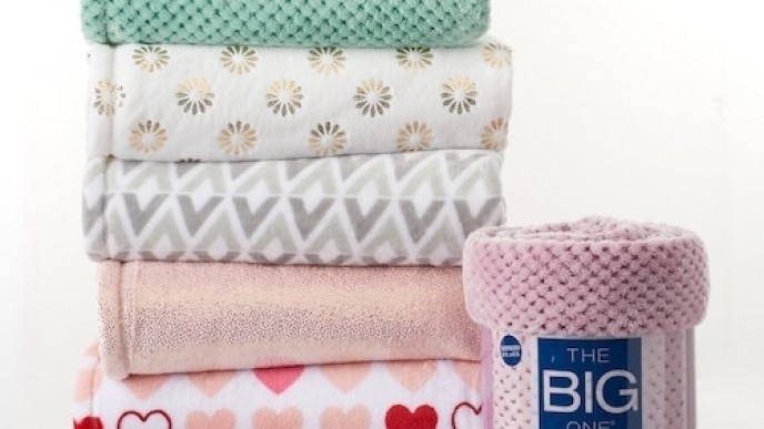 The Big One Ultra Plush Throws Just $12 @ Kohl's
