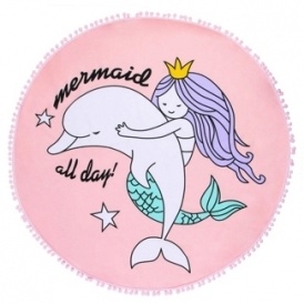 Kids Round Beach Towels Just $8 @ Hollar