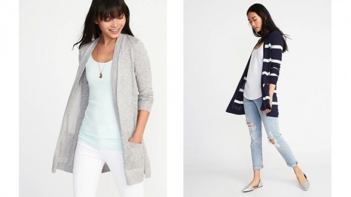 Today Only Get Women's Long Cardigans For Just $12 @ Old Navy