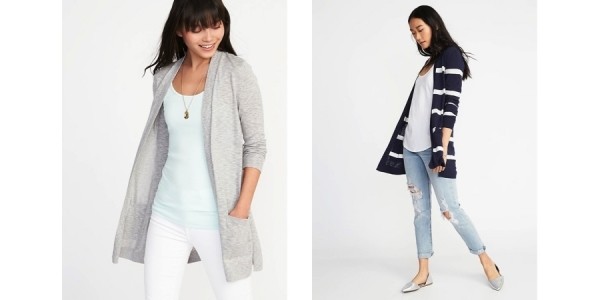 Today Only Get Women's Long Cardigans For Just $12 @ Old Navy
