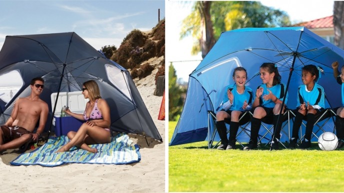 Super-Brella Portable Sun And Weather Shelter Only $36 @ Amazon