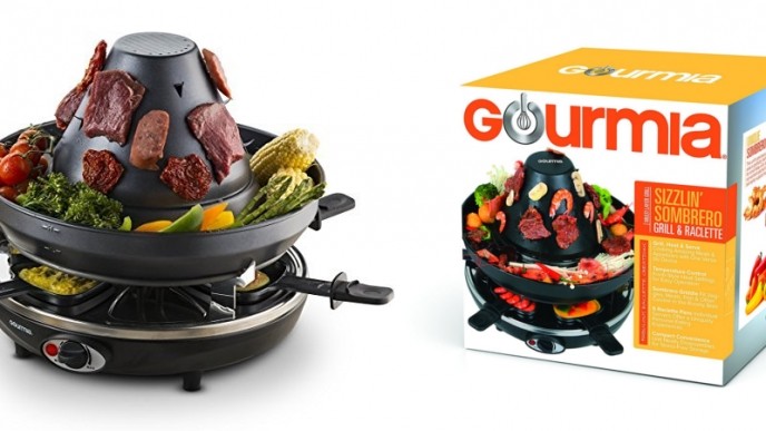 Raclette With Grill & Cheese Melting Trays Only $25 (Reg. $90) @ Amazon