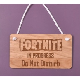 Fortnite Do Not Disturb Sign Only $14 @ Etsy