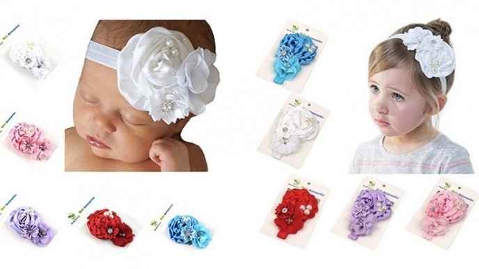 Roewell Baby & Girls Headband 5-Packs Just $8.99 @ Amazon