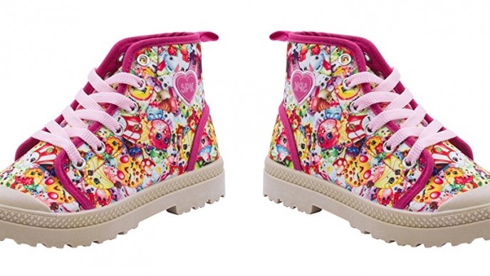 Toddlers Shopkins Canvas Sneakers From $8 @ Amazon