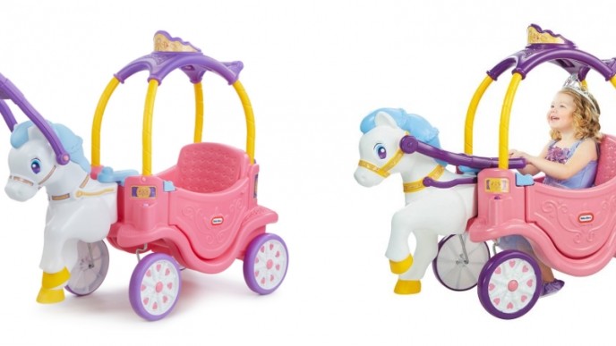 walmart little tikes princess horse and carriage