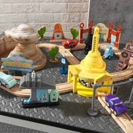 KidKraft Cars 3 Track Set $30 @ Walmart