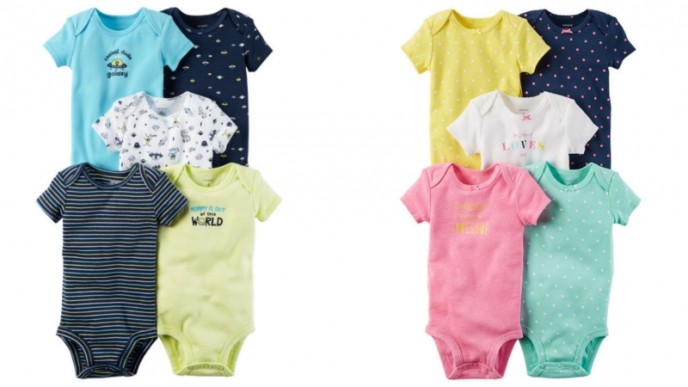 Carter’s Baby Bodysuits Only $1.06 Each @ JC Penney