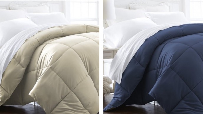 Any Size Super Plush Goose Down Alternative Comforters Only $26 @ Tanga