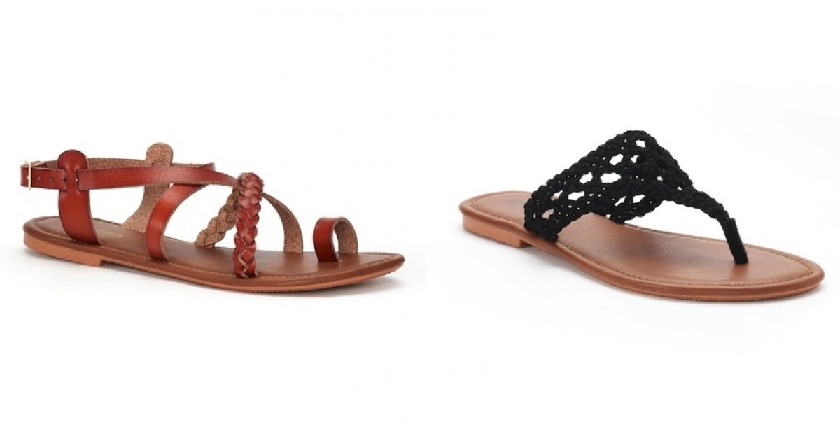 Sonoma Women's Sandals Just 8 Shipped With Codes Kohl's