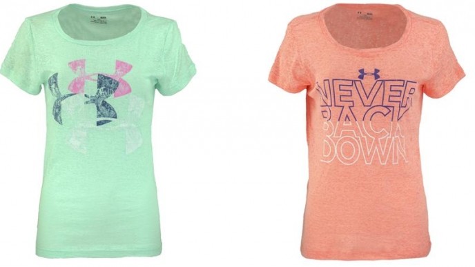 Women's Under Armour T-Shirts Just $10 Each @ Proozy