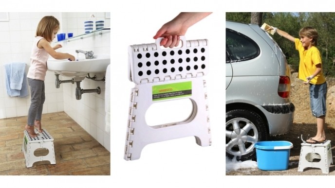 Greenco Super Strong Foldable Step Stool for Adults and Kids Just $10.98 @ Amazon