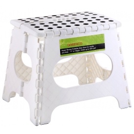 Greenco Foldable Step Stool $10.98 @ Amazon