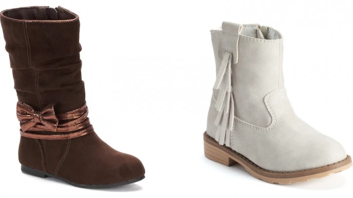 Toddler Girls’ Boots Only $6.29 (Reg. $45) @ Kohl's
