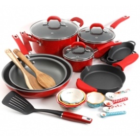 Pioneer Woman Cookware Set $90 @ Walmart