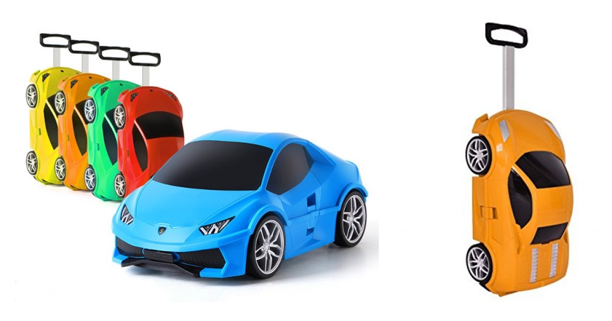 Kids Car Shaped Suitcase Only 37 + Free Shipping eBay