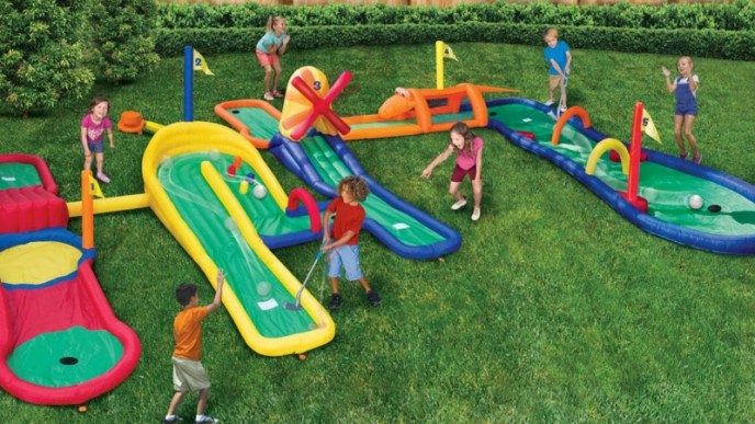 Save $100 Off This Banzai Goofy Golf Mini Golf Course Set @ Academy