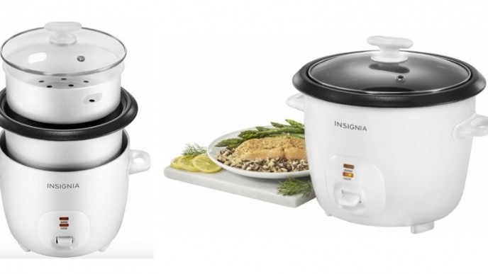Insignia 2.6 Quart Rice Cooker Just $9.99 Today Only @ Best Buy