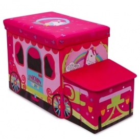 Collapsible Kids Storage Ottoman $5 @ Hollar