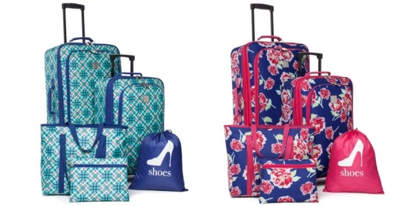 5 Piece Luggage Sets Just $40 @ Belk