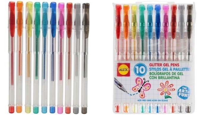 Alex Metallic Gel Pens 10-Pack Just $4.97 @ Walmart
