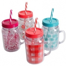 4 Pioneer Woman Mason Jar Mugs $13 @ Walmart