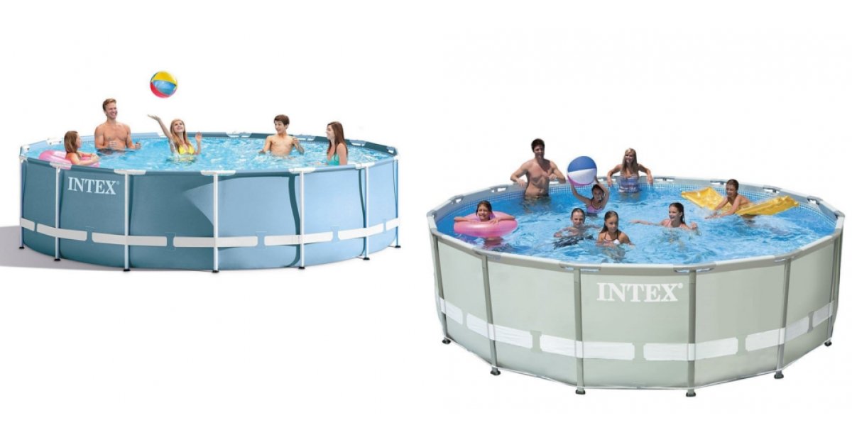 14ft intex swimming pool