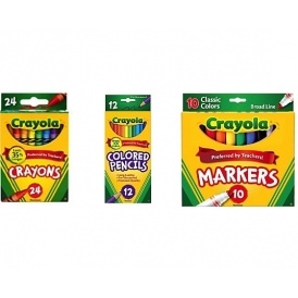 Crayola Crayons 50¢ & More @ Office Depot