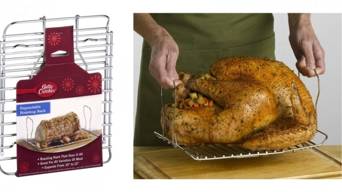 Betty Crocker Expandable Roaster Rack Just $4.75 @ Amazon
