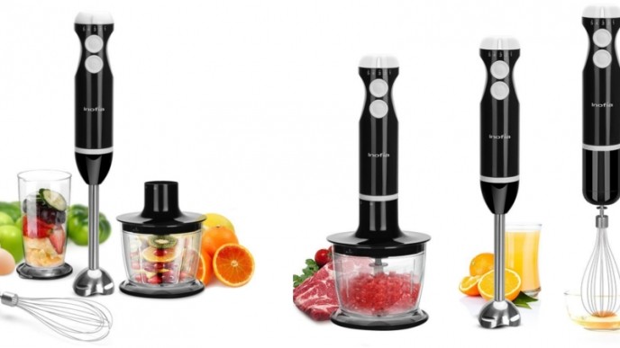 4 In 1 Immersion Hand Blender Set Only $15 @ Amazon