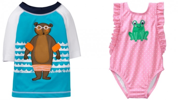 Swim Suits Only $8 And Rash Guards $5 + Free Shipping @ Gymboree