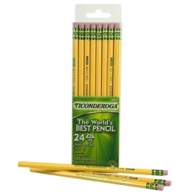 Ticonderoga Pencils 24-Count $2 @ Amazon