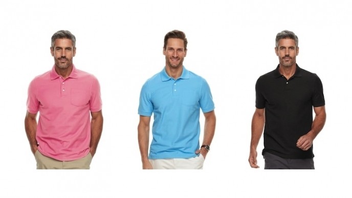 Croft & Barrow Men’s Polos Just $7.99 @ Kohl's