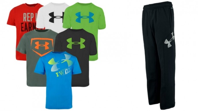 Kids Under Armour T-Shirt & Pants Combo Just $25 @ Proozy