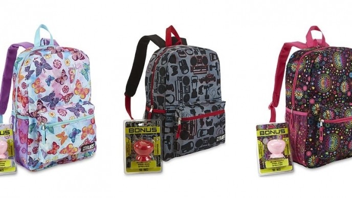 Kids Canvas Backpack w/ Bonus Wireless Speaker Just $5.97