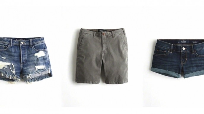 Guys & Girls Shorts Just $19 Today Only @ Hollister