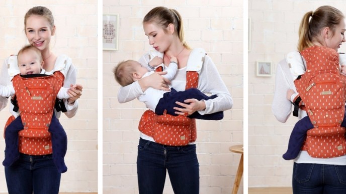 6-In-1 Baby Sling Carrier With Side Stool Only $20 @ Amazon