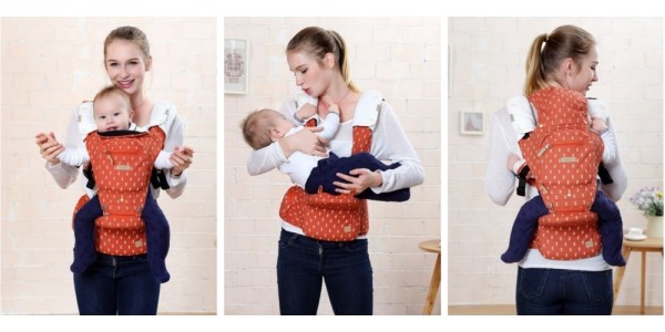 6-In-1 Baby Sling Carrier With Side Stool Only $20 @ Amazon