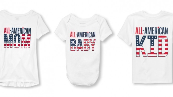 Americana Apparel For The Family From $2 + Free Shipping @ Children's Place