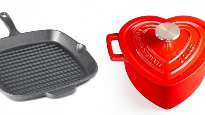 Martha Stewart Cast Iron Cookware 70% Off @ Macy's