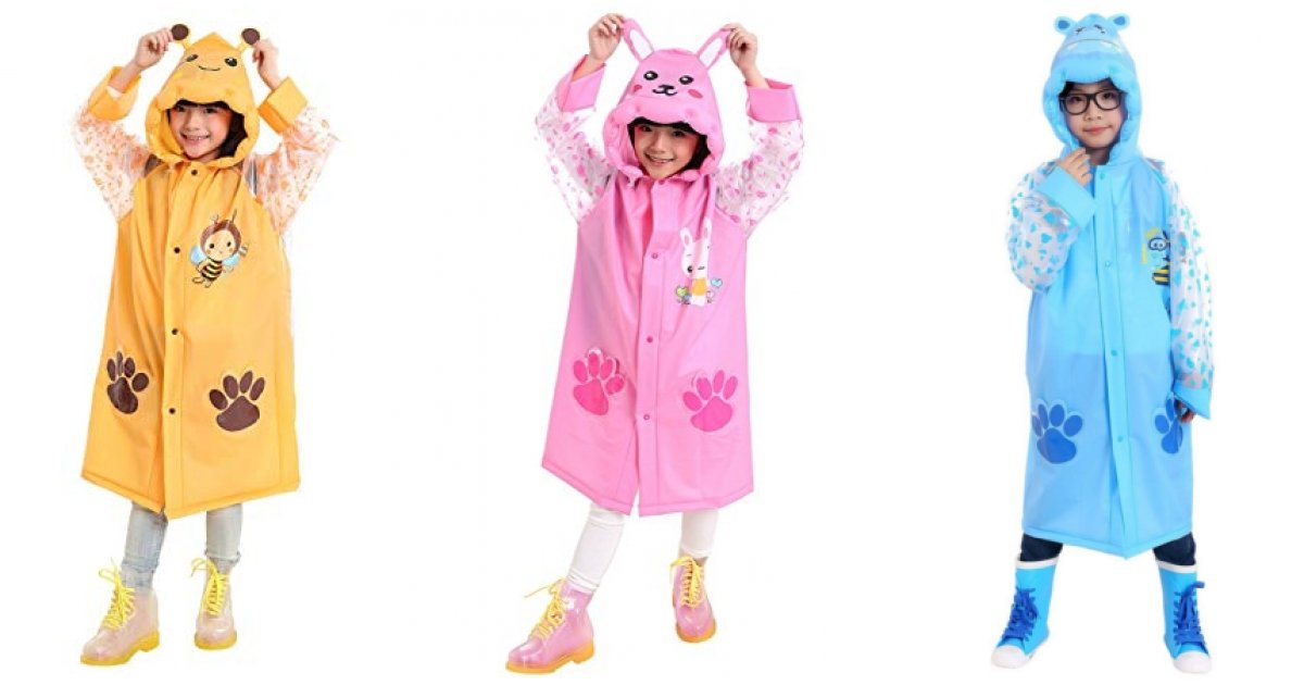 Adorable Kids Raincoats Only 6 Amazon